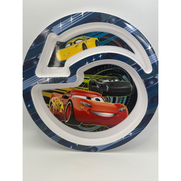 Disney Pixar CARS Melamine Dish and Cups Mixed Lot Cars 3 Lightning McQueen - Picture 6 of 10